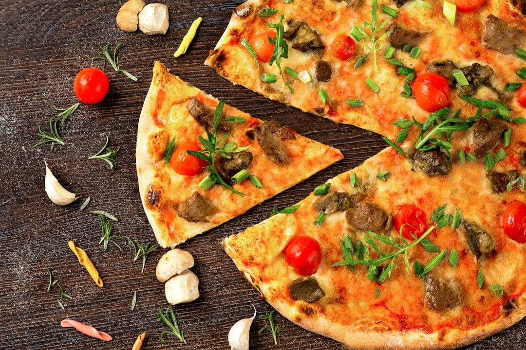 pizza with herbs mushrooms Enjoy this photo? If you’d like to support my work, you can buy me a coffee here ☕ PayPal stanislaviv.company@gmail.com